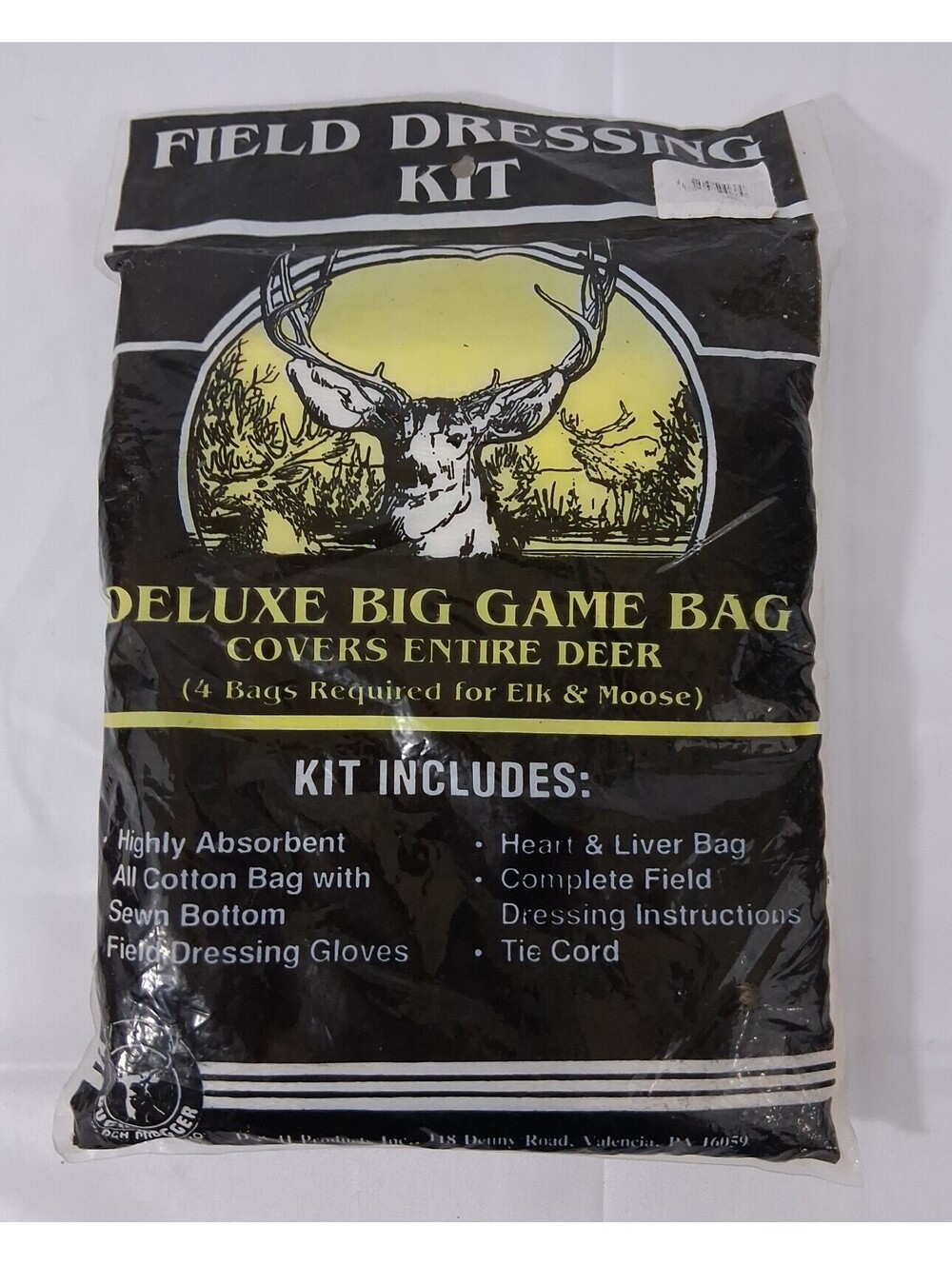 NEW! Buck Bagger  Field Dressing Kit  Deluxe Big Game Bag  Covers Entire Deer